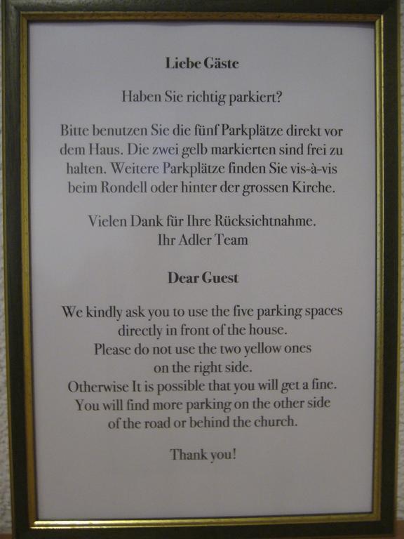 Hotel Adler Garni Bauma Kültér fotó